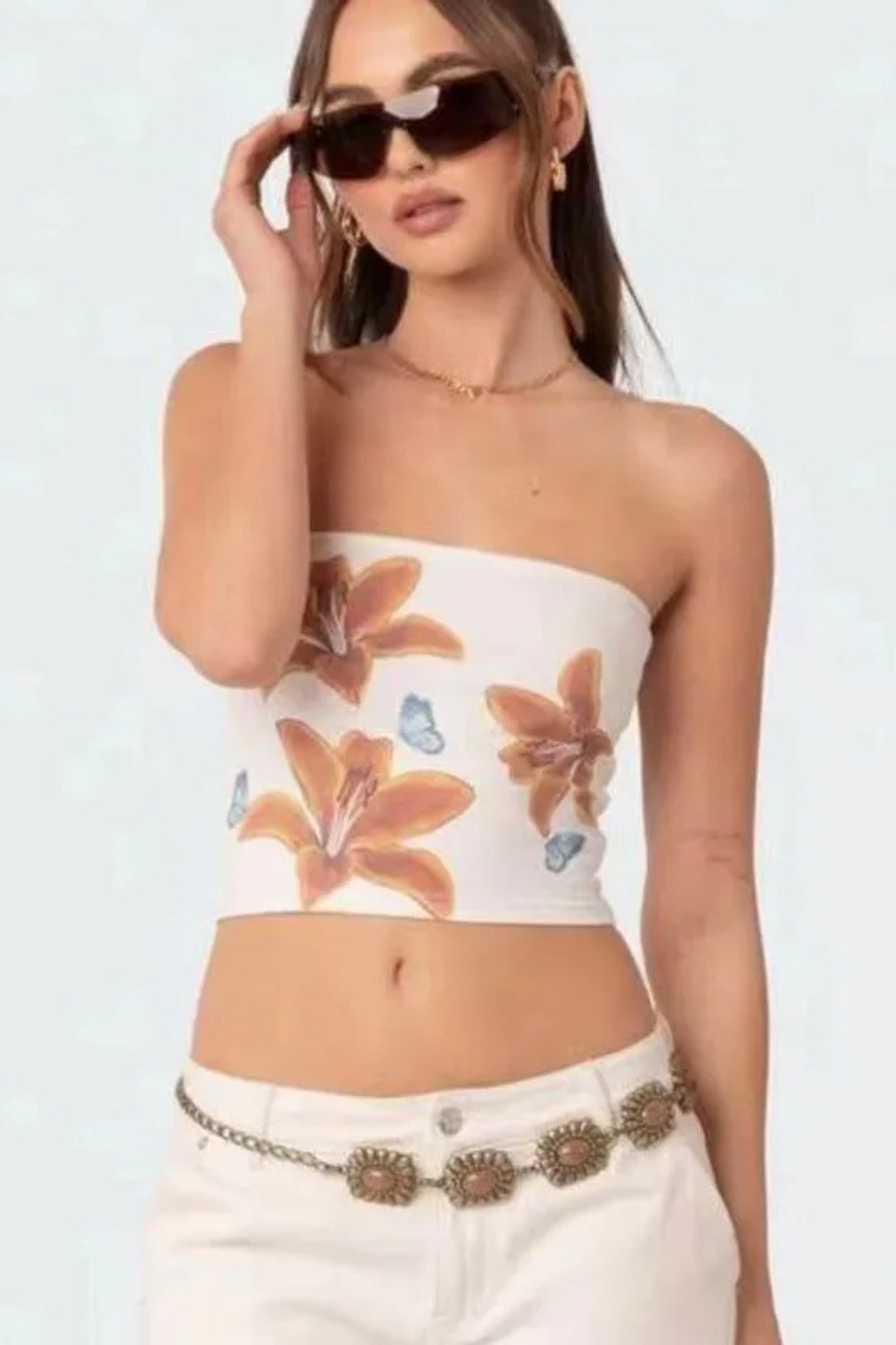 Maya | Tigerlily Tube Top – Liouna NY